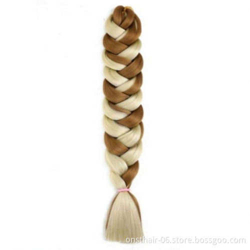 MYZYR 41Inches Synthetic Braid Ombre Braiding Hair Jumbo Braids Crochet Hair Extention Rose red Pink Light Purple Fiber 165g